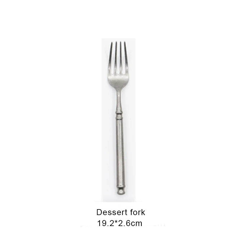 "Acciaio Retrò" – Stainless Flatware Cutlery Set By Enzo Bellari®