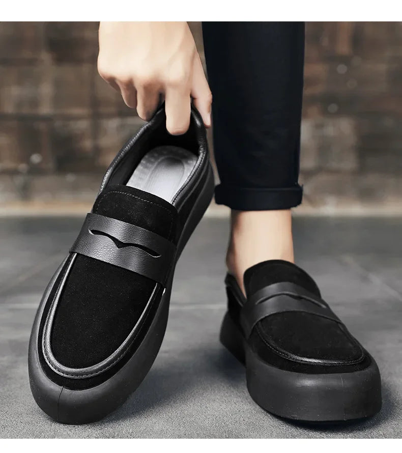 "Passo Stabile" – Non-slip Leather Loafers By Enzo Bellari®
