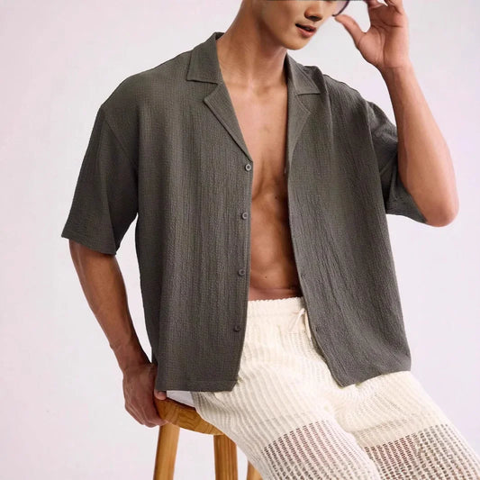 "Collo Morbido" – Loose Collar Shirt By Enzo Bellari®