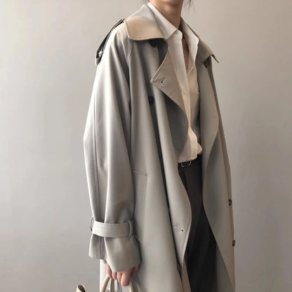 "Aria Serenata" – Double-Breasted Trench Coat By Enzo Bellari®