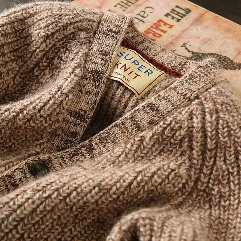 "Maglia Nobile" – Knitted Cardigan Sweater By Enzo Bellari®