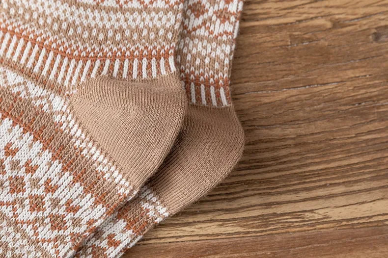 "Onda di Seta" – Ethnic Striped Knee Socks By Enzo Bellari®