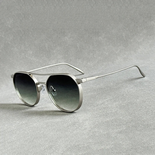 "Luna Dorata" – Oval Steampunk Sunglasses By Enzo Bellari®