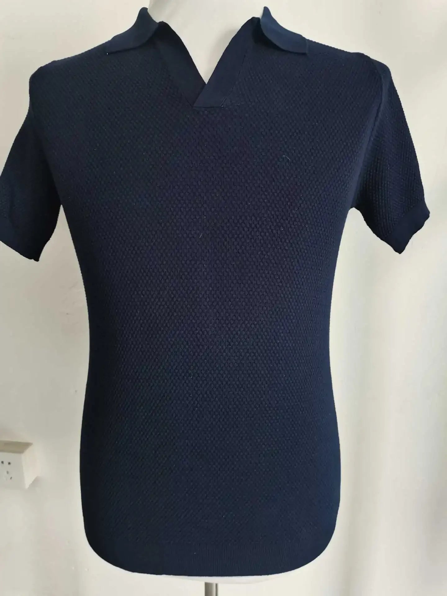 "Vera Luce" – Cotton Short Sleeve Polo Shirt By Enzo Bellari®