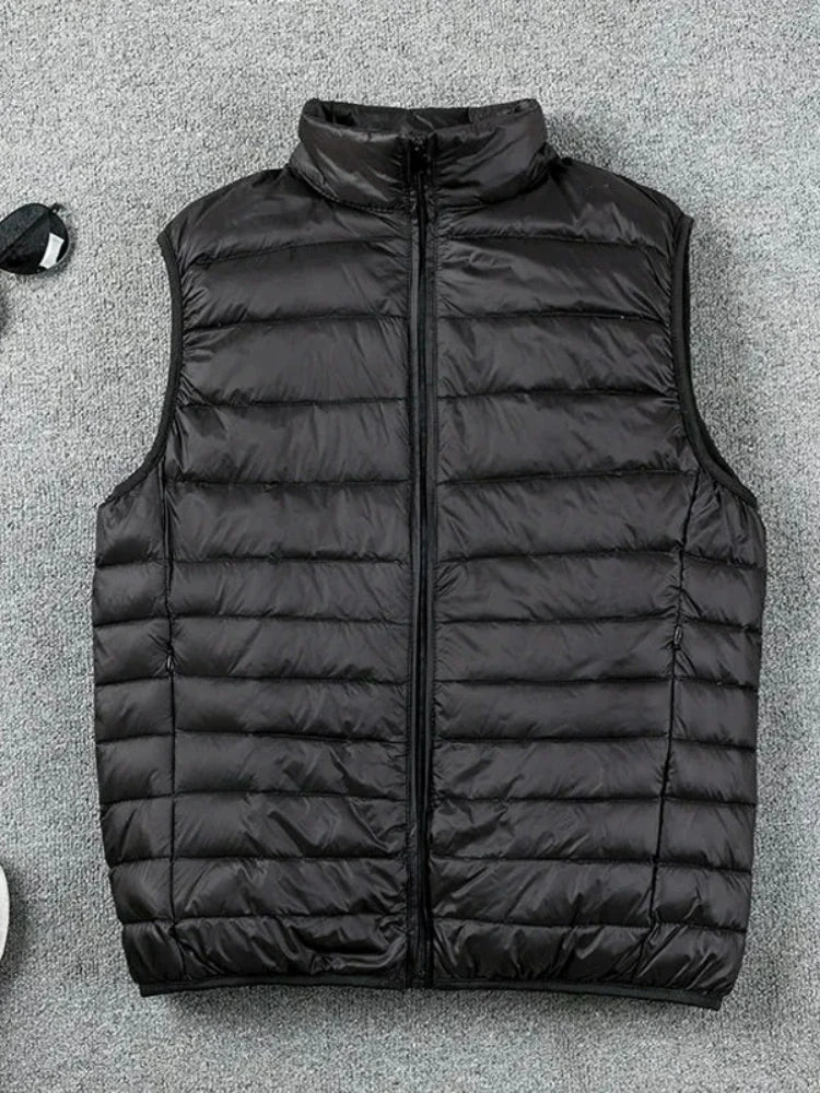 "Fior di Vento" – Ultralight Duck Down Puffer Vest By Enzo Bellari®