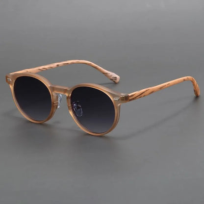 "Fior di Vento" – Vintage Round Hippie Sunglasses By Enzo Bellari®