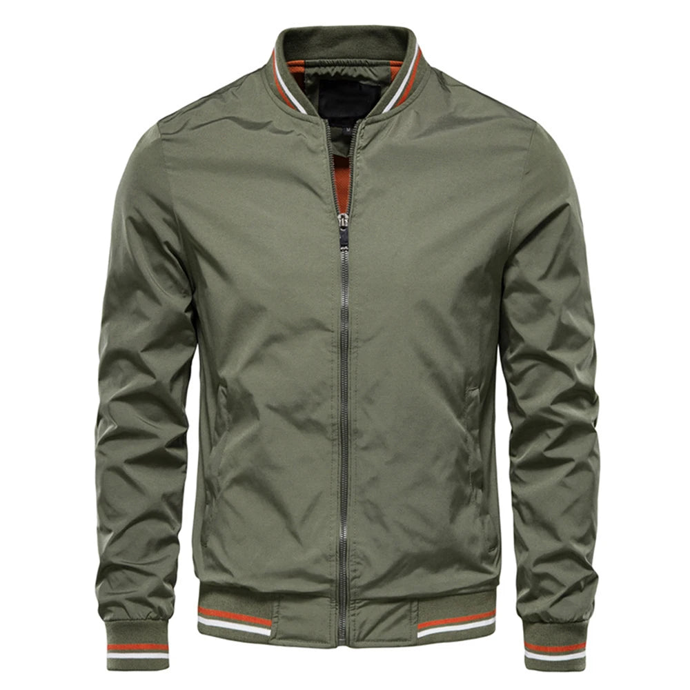 "Vera Luce" – Casual Slim Fit Bomber Jacket By Enzo Bellari®