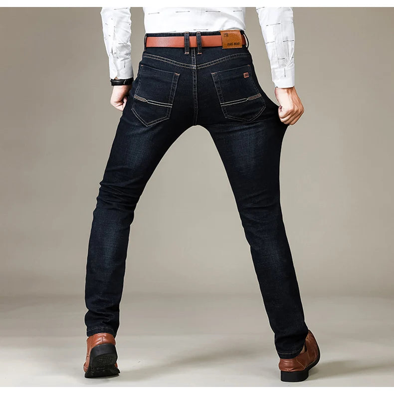 "Sole di Capri" – Fitted Stretch Denim Jeans By Enzo Bellari®