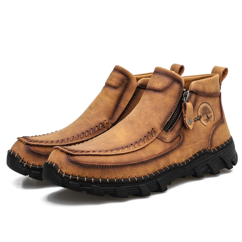 "Punto Alto" – Handmade High-Top Boots By Enzo Bellari®