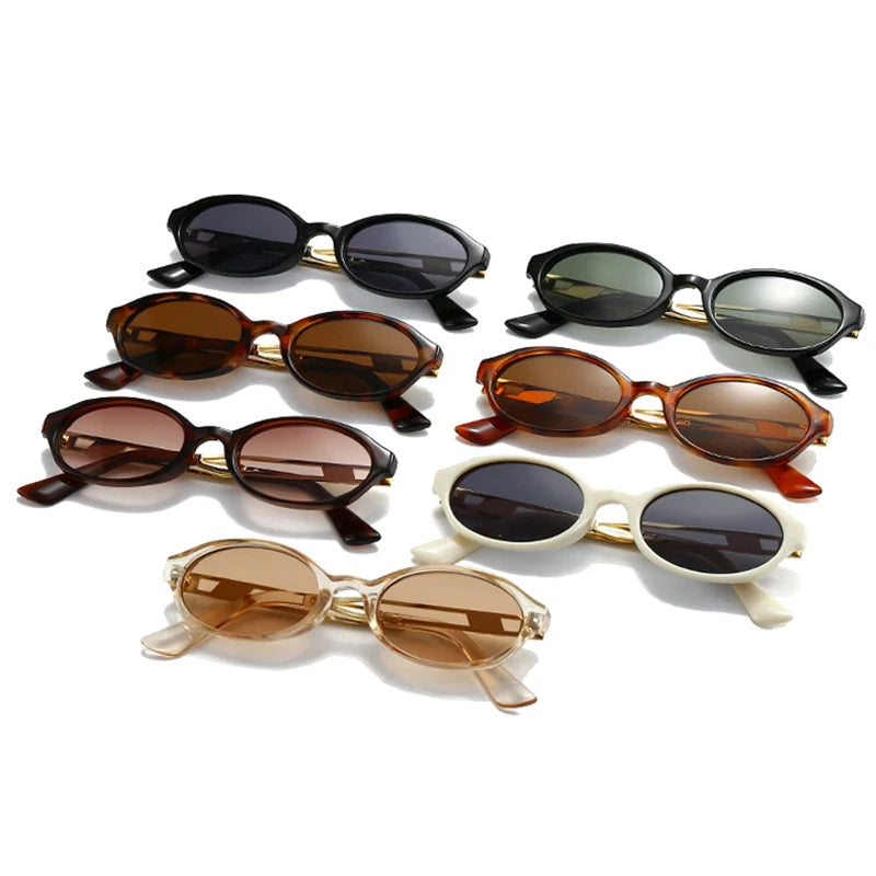 "Vista Antica" – Oval Retro Sunglasses By Enzo Bellari®