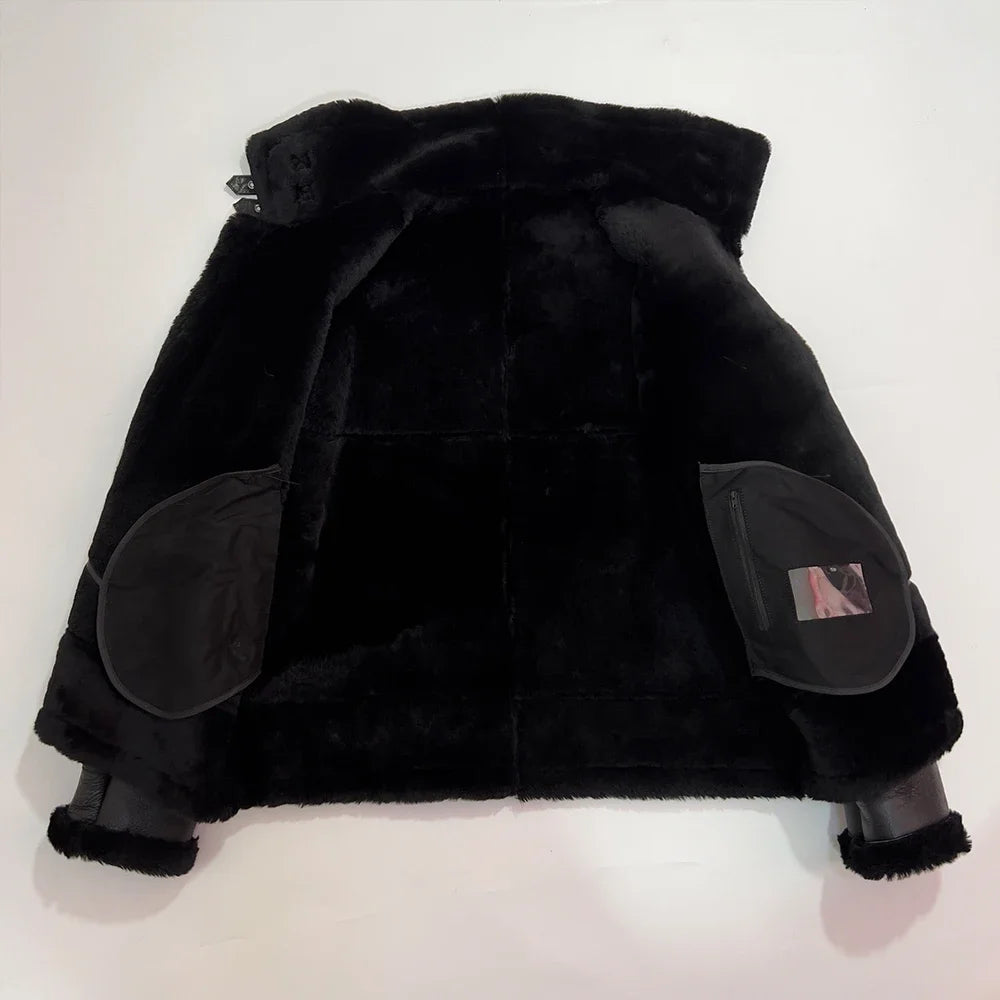 "Pelle di Cervo" – Sheepskin Fur Jacket By Enzo Bellari®