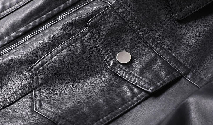 "Vento d’Ottobre" – Leather Lapel Jacket By Enzo Bellari®