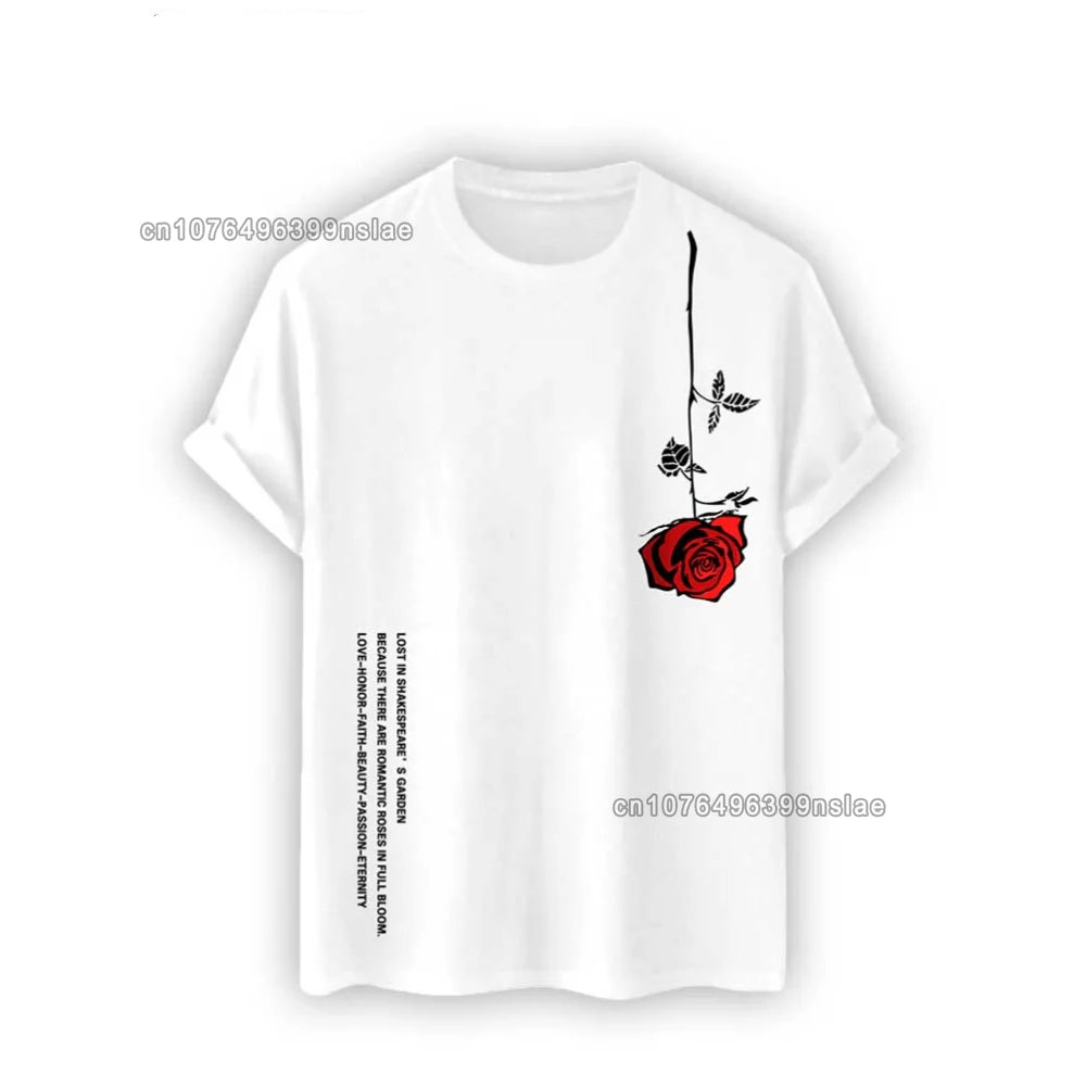 "Il Giardino" – Flower Graphic Tee By Enzo Bellari®