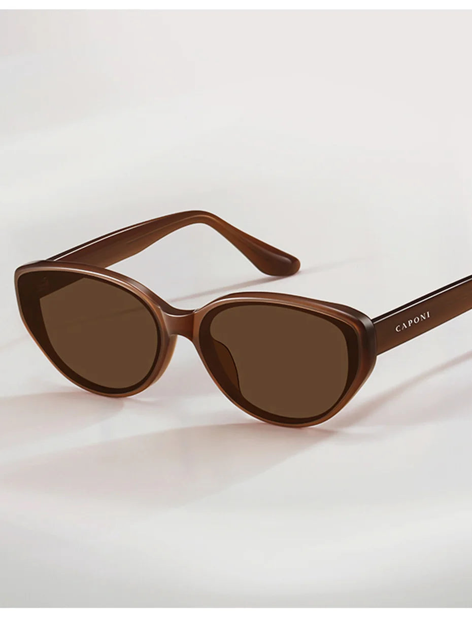 "Onda di Seta" – Cat Eye Polarized Sunglasses By Enzo Bellari®