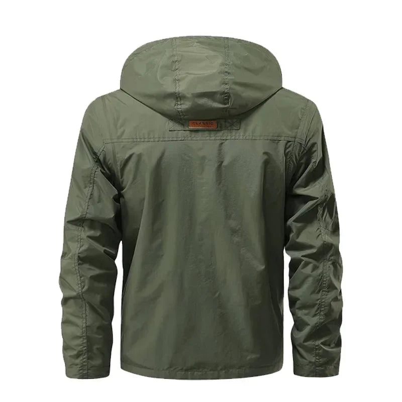 "Bello Sogno" – Casual Waterproof Cargo Jacket By Enzo Bellari®