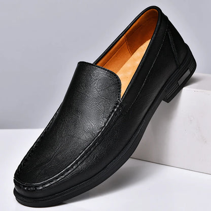 "Scivolo Vero" – Leather Slip-on Loafers By Enzo Bellari®