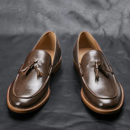 "Oro di Mare" – American Style Leather Loafers  By Enzo Bellari®