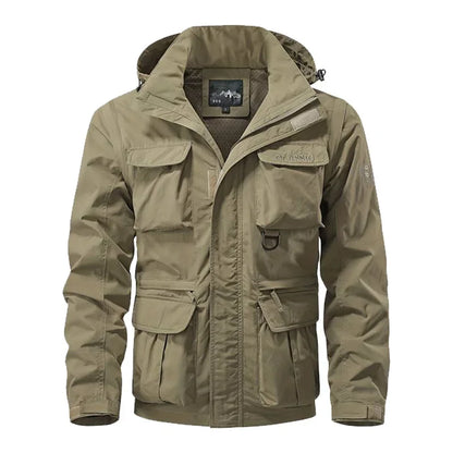 "Bello Sogno" – Casual Waterproof Cargo Jacket By Enzo Bellari®