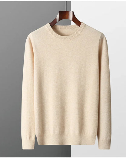 "Aria Serenata" – Wool Crew Neck Sweater By Enzo Bellari®