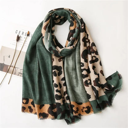 "Macchia Selvaggia" – Leopard Print Scarf By Enzo Bellari®