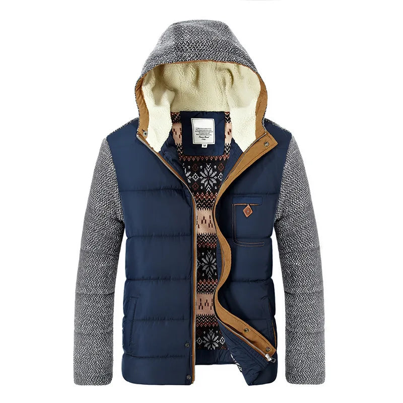 "Vento Lieve" – Fleece Lined Puffer Parka By Enzo Bellari®