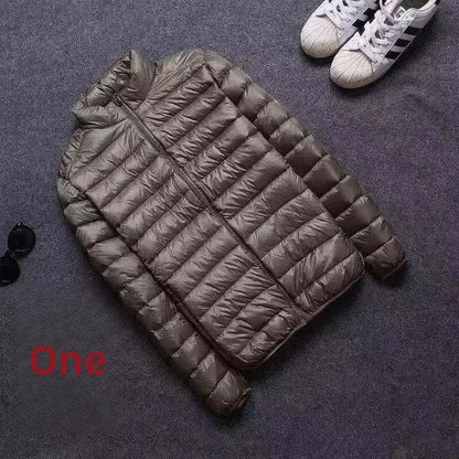 "Aria Serenata" – Lightweight Down Hooded Jacket By Enzo Bellari®