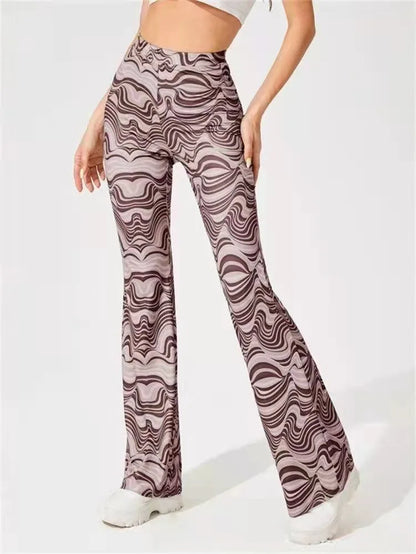 "Luce di Mare" – High Waist Flared Pants By Enzo Bellari®