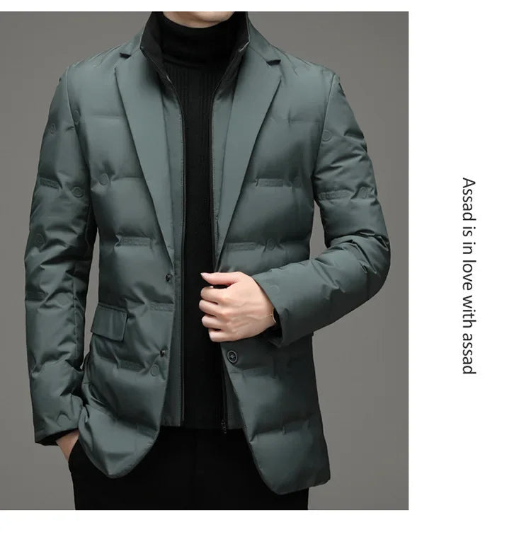 "Luce di Mare" – Winter Down Jacket with Scarf By Enzo Bellari®