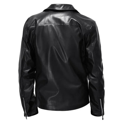 "Oro di Mare" – Casual Leather Motorcycle Jacket  By Enzo Bellari®