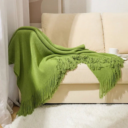"Dolce Vita" – Nordic Knitted Sofa Blanket By Enzo Bellari®