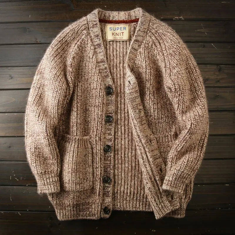 "Maglia Nobile" – Knitted Cardigan Sweater By Enzo Bellari®