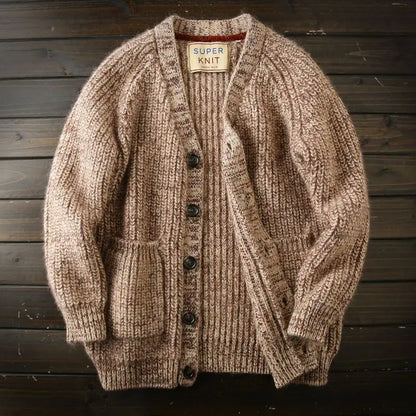 "Maglia Nobile" – Knitted Cardigan Sweater By Enzo Bellari®