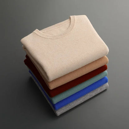 "Aria Serenata" – Wool Crew Neck Sweater By Enzo Bellari®