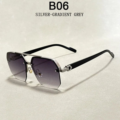 "Vista Leggera" – Semi-Rimless Sunglasses By Enzo Bellari®