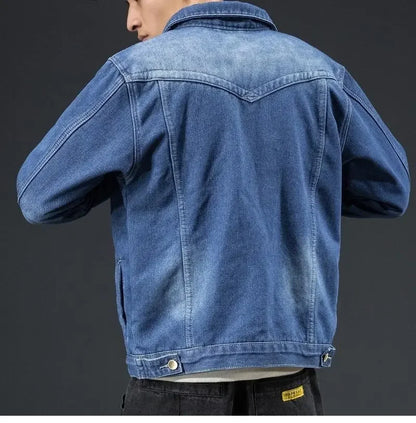 "Pelliccia Blu" – Fleece Denim Jacket By Enzo Bellari®
