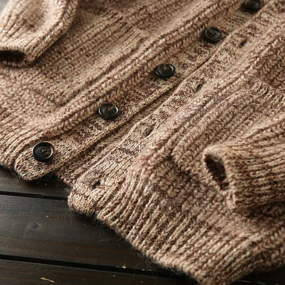 "Maglia Nobile" – Knitted Cardigan Sweater By Enzo Bellari®