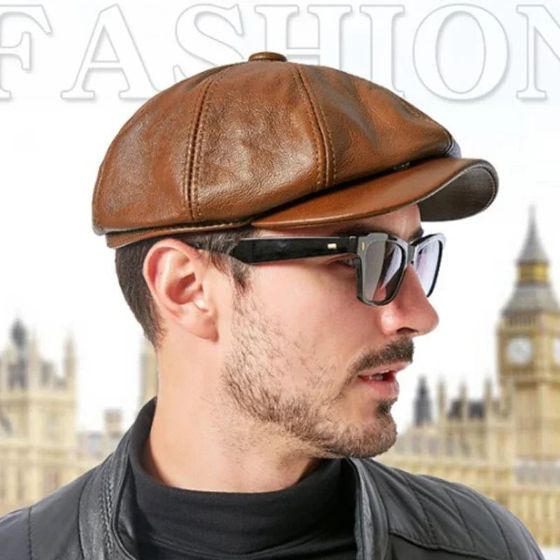 "Berretto Retrò" – Brown Beret Hat By Enzo Bellari®