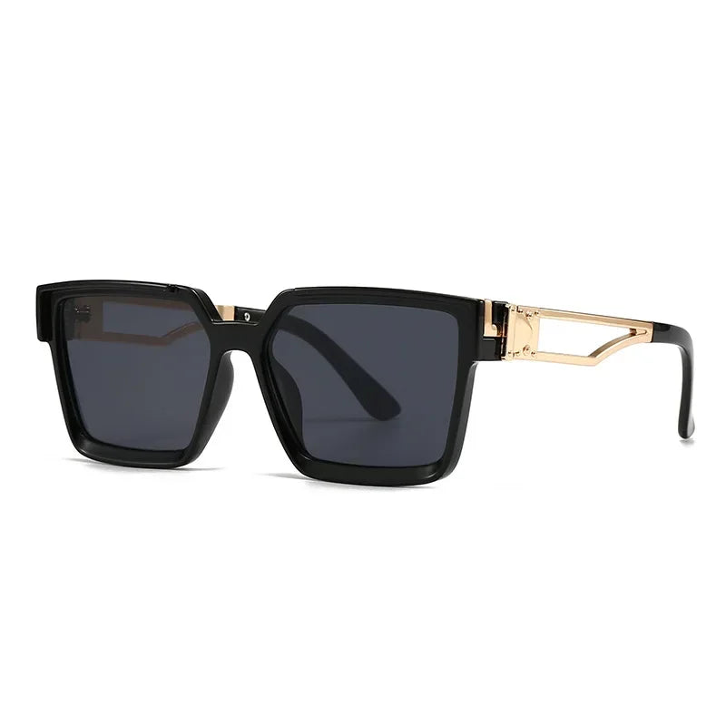 "Sole Dorato" – Square Gold Sunglasses By Enzo Bellari®