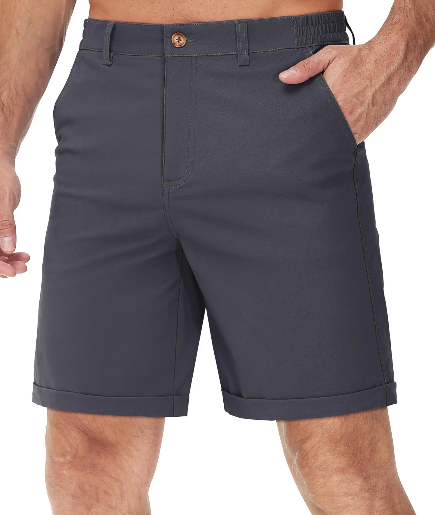 "Bermuda Naturale" – Cotton Cargo Shorts By Enzo Bellari®