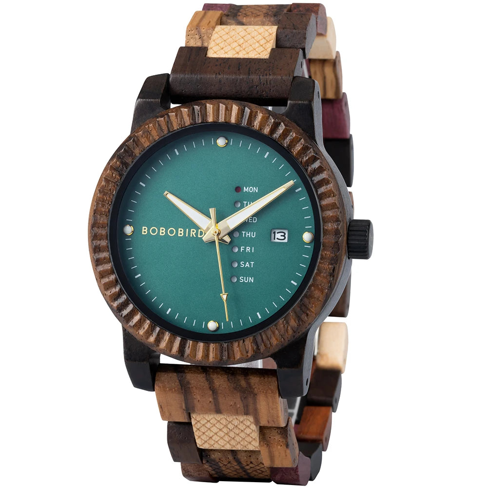 "Il Legno" – Wood Quartz Watch By Enzo Bellari®