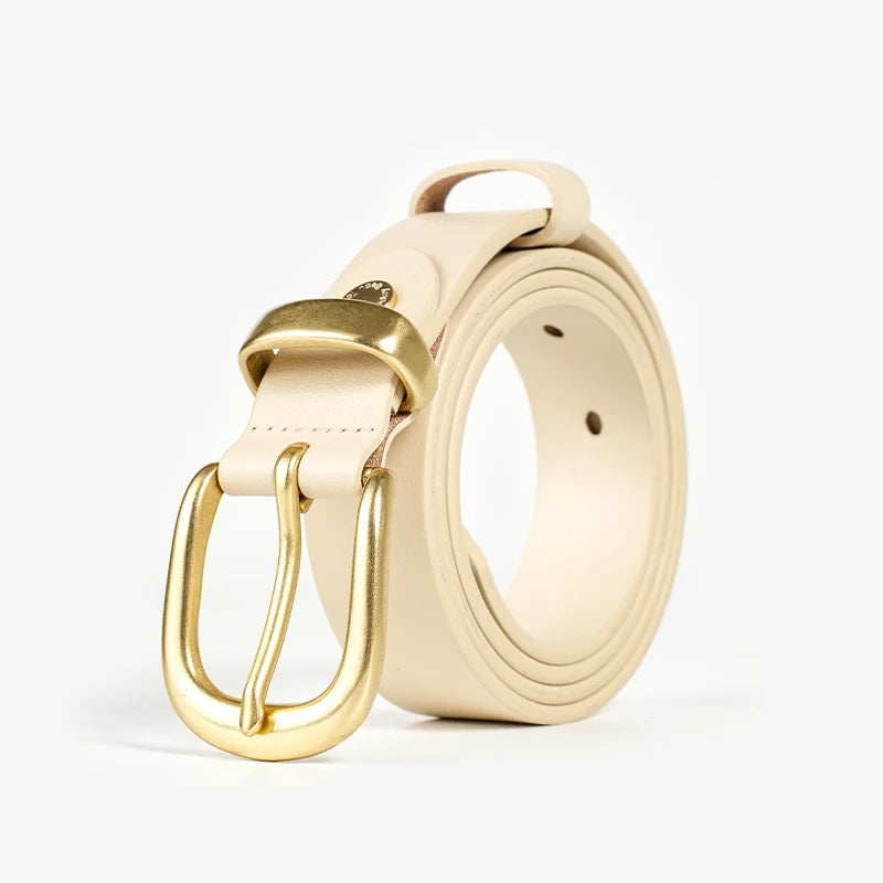 "Cintura Ovale" – Cow Leather Belt By Enzo Bellari®