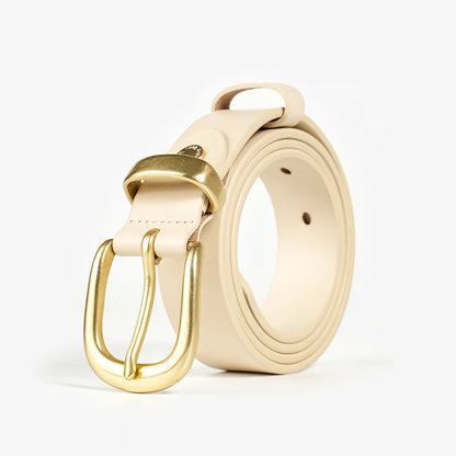 "Cintura Ovale" – Cow Leather Belt By Enzo Bellari®