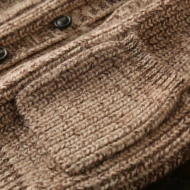 "Maglia Nobile" – Knitted Cardigan Sweater By Enzo Bellari®