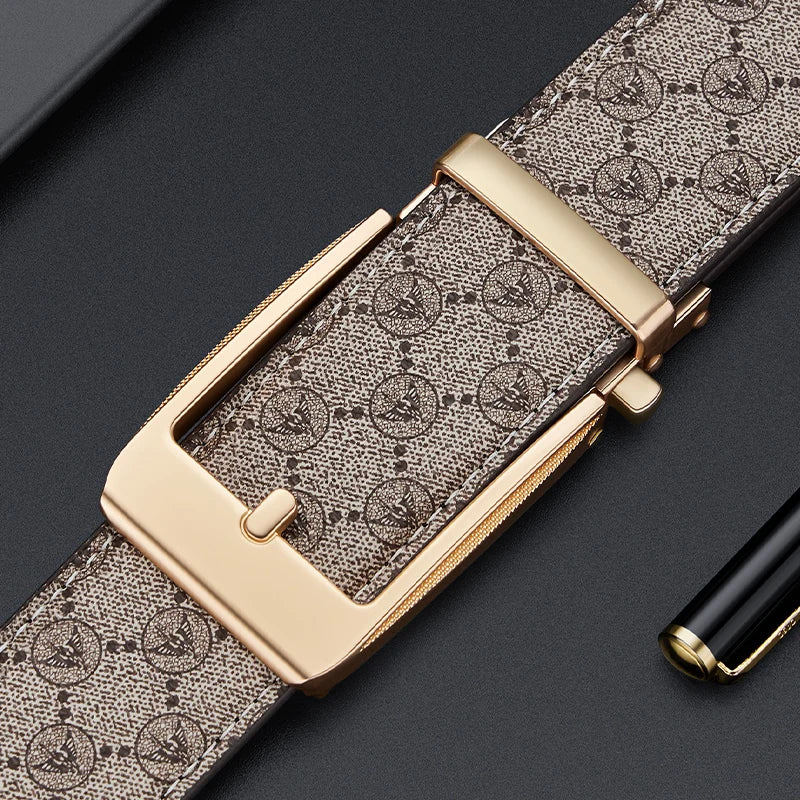 "Cintura Automatica" – Buckle Leather Belt By Enzo Bellari®