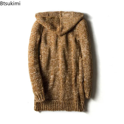 "Maglia Soffice" – Hooded Knit Sweater By Enzo Bellari®