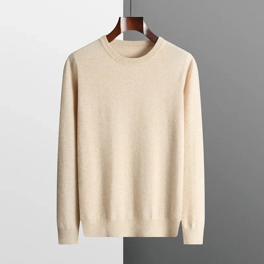 "Aria Serenata" – Wool Crew Neck Sweater By Enzo Bellari®