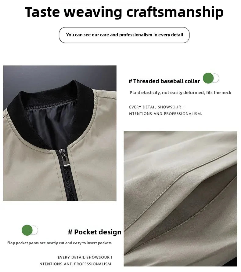 "Colletto Sportivo" – Baseball Collar Jacket By Enzo Bellari®