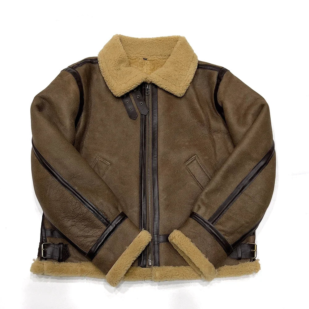 "Pelle di Cervo" – Sheepskin Fur Jacket By Enzo Bellari®