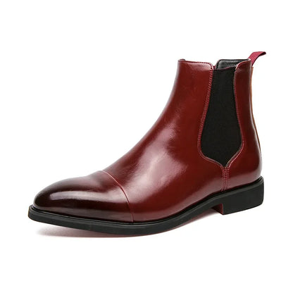 "Punta Stretta" – Pointed Chelsea Boots By Enzo Bellari®