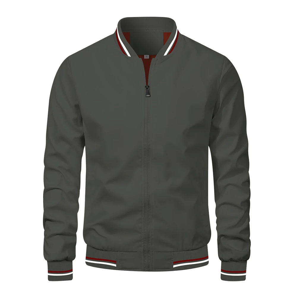 "Vera Luce" – Casual Slim Fit Bomber Jacket By Enzo Bellari®